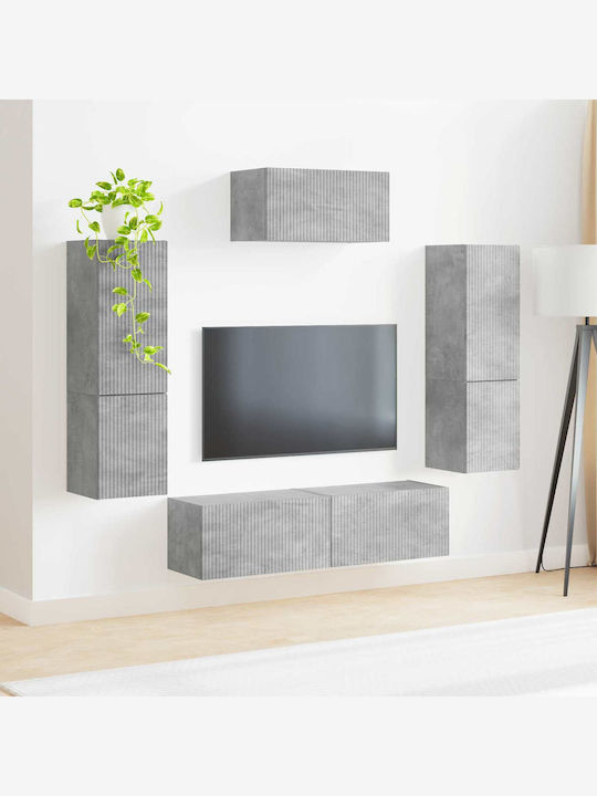Wohnzimmer TV-Einheit Grey L30xB31xH60cm