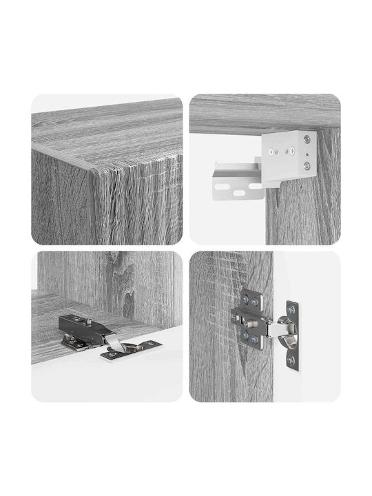 Wohnzimmer TV-Einheit Gray Sonoma L30xB31xH60cm