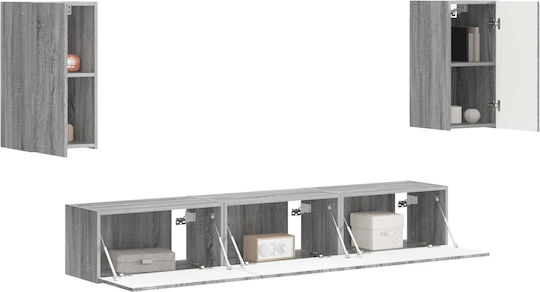 Living Room TV Unit Gray Sonoma L30xW31xH60cm