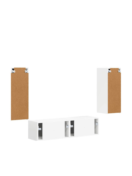 Wohnzimmer TV-Einheit White L30xB31xH80cm