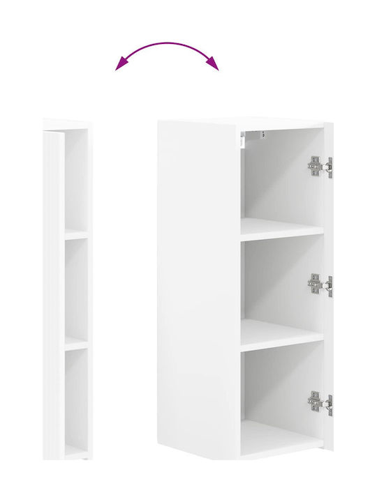 Wohnzimmer TV-Einheit White L30xB31xH80cm