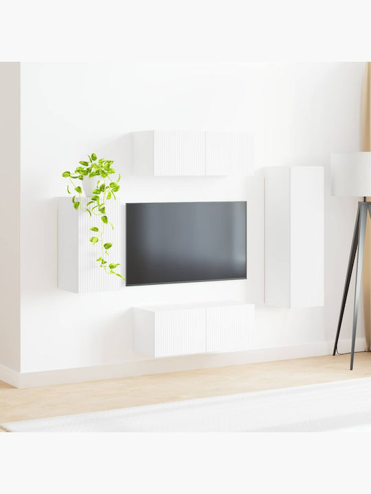 Wohnzimmer TV-Einheit White L30xB31xH100cm