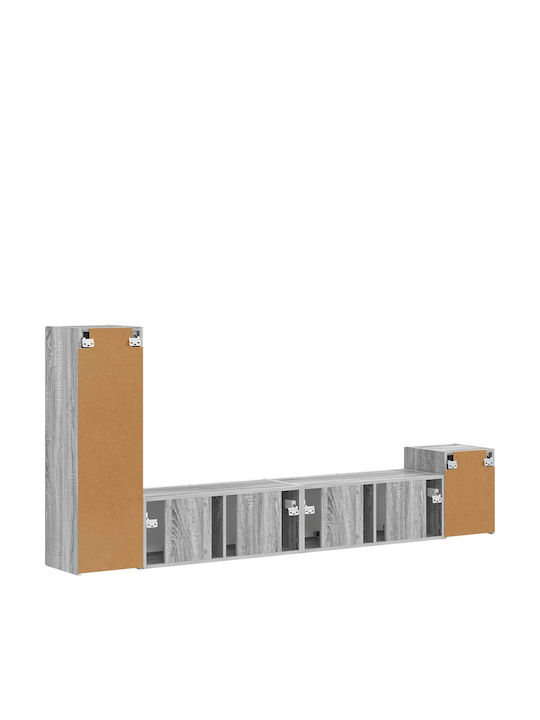 Wohnzimmer TV-Einheit Gray Sonoma L30xB31xH100cm