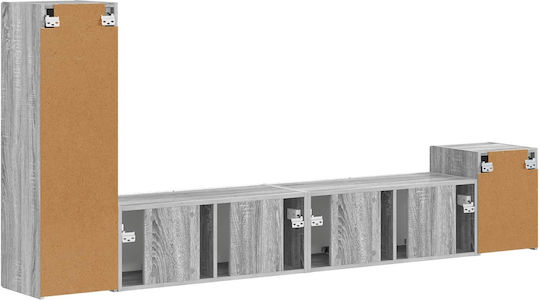 Животно помещение ТВ единица Gray Sonoma Д30xШ31xВ100бр