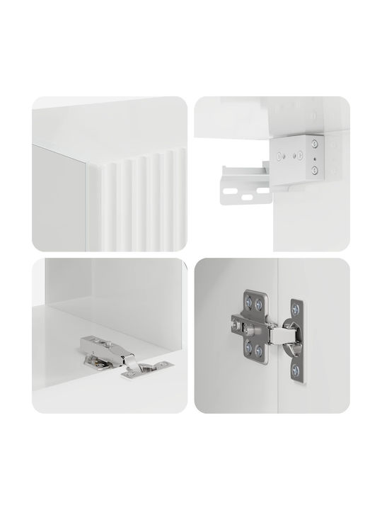Wohnzimmer TV-Einheit White L78.5xB31xH30cm