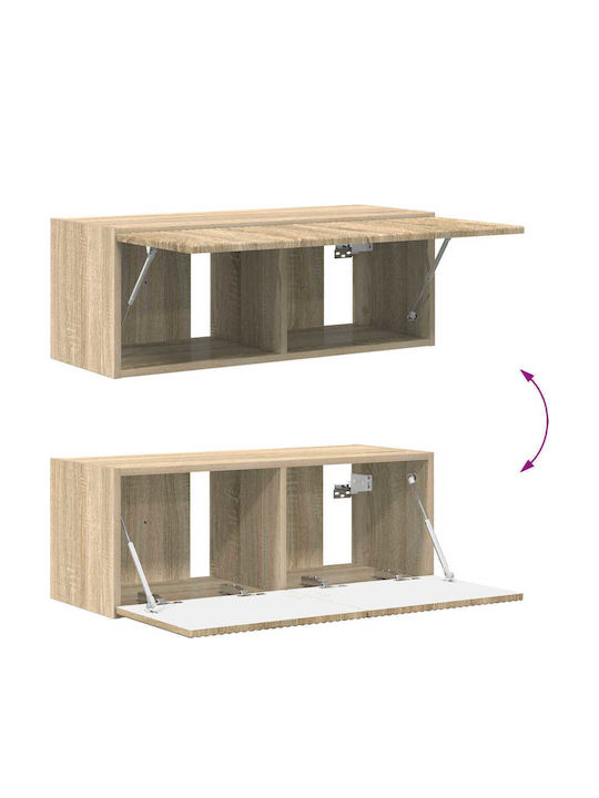 Living Room TV Unit Sonoma Oak L30xW31xH100cm