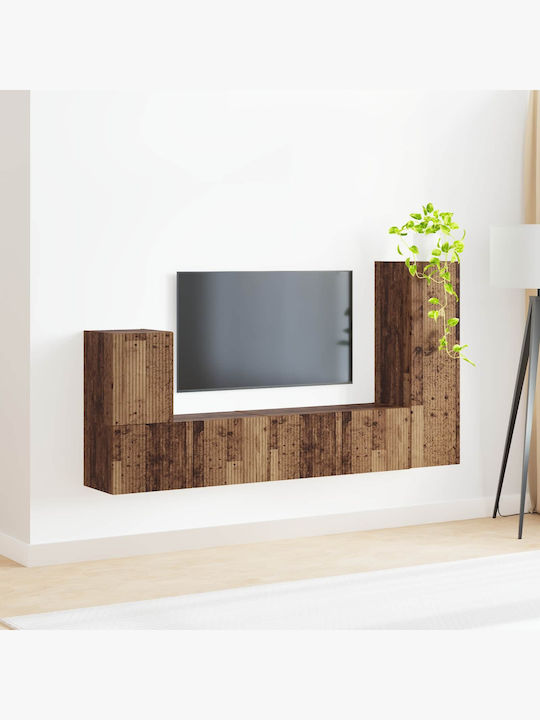 Unitate TV pentru sufragerie Old Wood L30xA31xÎ100cm