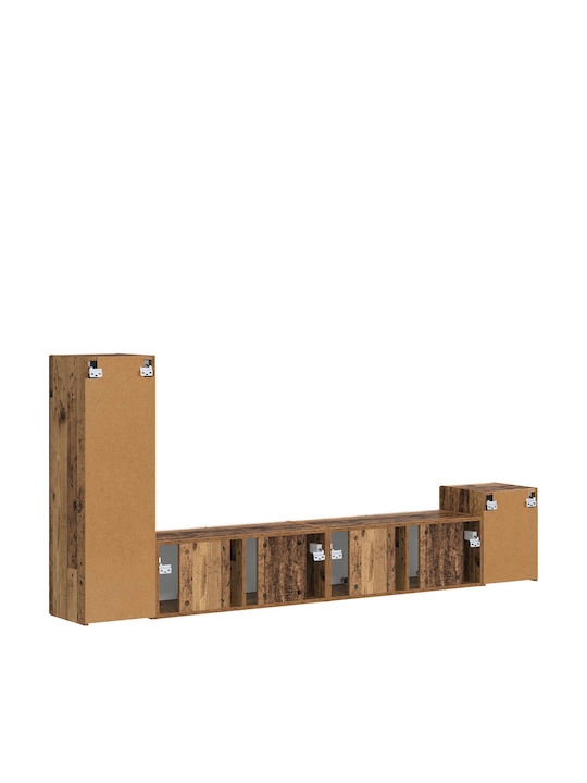 Unitate TV pentru sufragerie Old Wood L30xA31xÎ100cm
