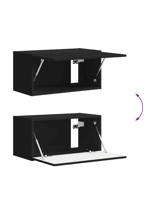 Wohnzimmer TV-Einheit Schwarz M31xB30xH60cm