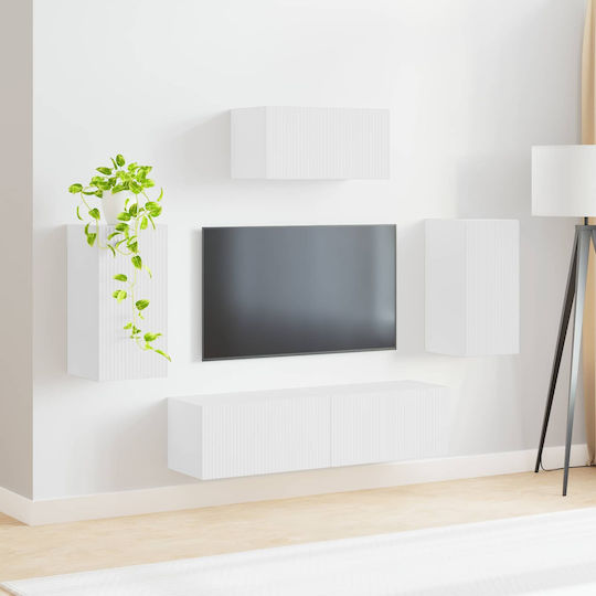 Living Room TV Unit White L30xW31xH60cm