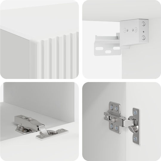 Wohnzimmer TV-Einheit White L30xB31xH60cm