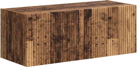 Living Room TV Unit Old Wood L30xW31xH100cm
