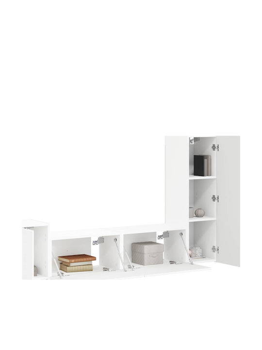 Living Room TV Unit White L30xW31xH100cm