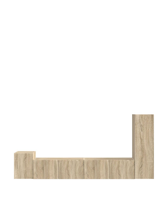 Living Room TV Unit Sonoma Oak L30xW31xH100cm