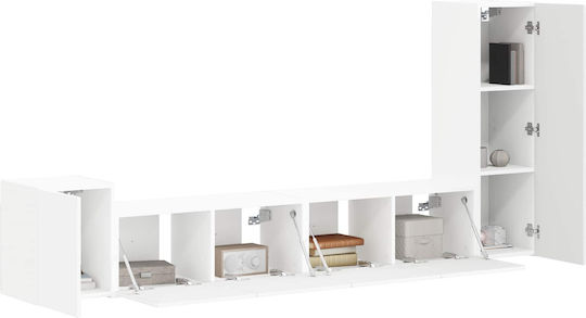 Wohnzimmer TV-Einheit White L30xB31xH100cm