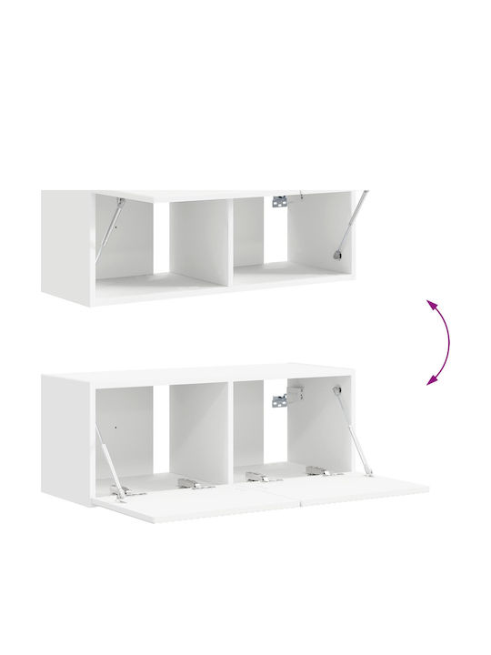 Living Room TV Unit White L30xW31xH100cm