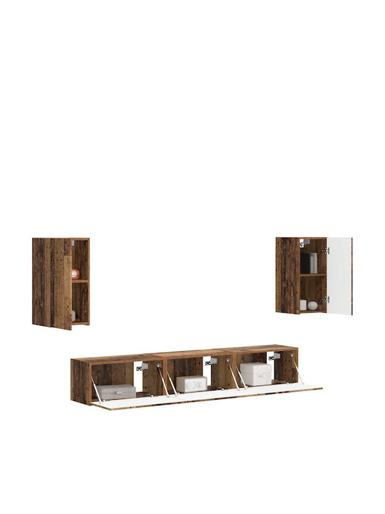 Living Room TV Unit Old Wood L30xW31xH60cm