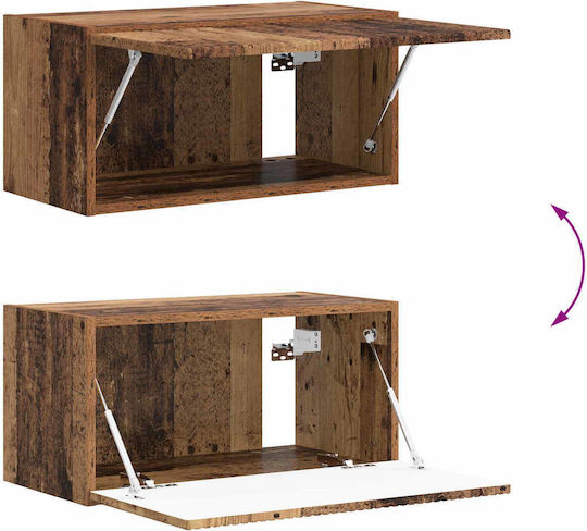 Living Room TV Unit Old Wood L30xW31xH60cm