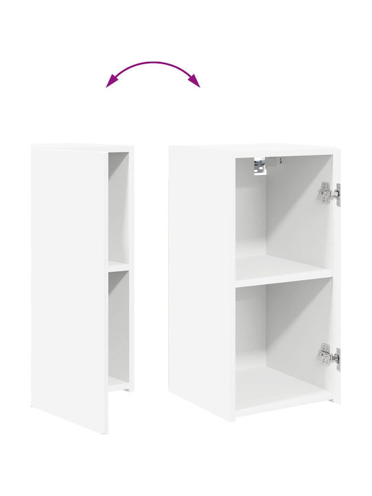 Living Room TV Unit White L78.5xW31xH30cm