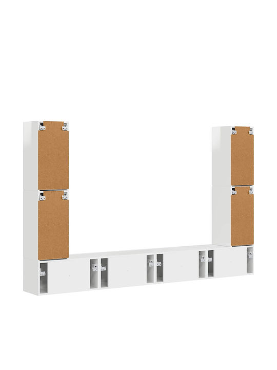 Bibliotecă Living Albă L31xL30xÎ60cm