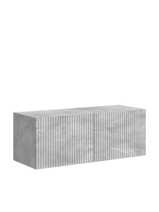 Wohnzimmer TV-Einheit Grey L98xB31xH29.5cm