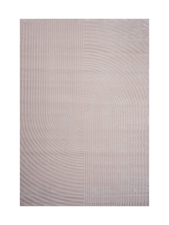 Klonaras Geometric 435 Χαλί Ορθογώνιο L.beige 133x190cm