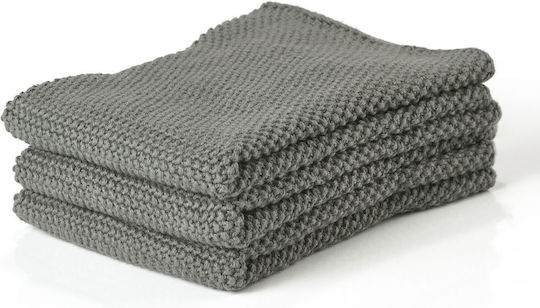 Zone Denmark Towel from 100% Cotton in Green Color 27x27cm 3pcs Zone Denmark Towel from 100% Cotton in Green Color 27x27cm 3pcs