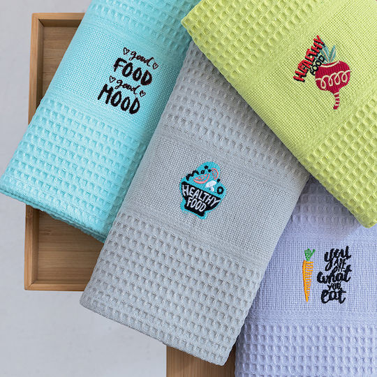 Palamaiki Towel from 100% Cotton 50x70cm 4pcs Palamaiki Towel from 100% Cotton 50x70cm 4pcs