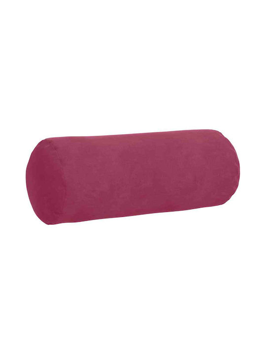 vidaXL Velvet Sofa Cushion Red 40x15cm