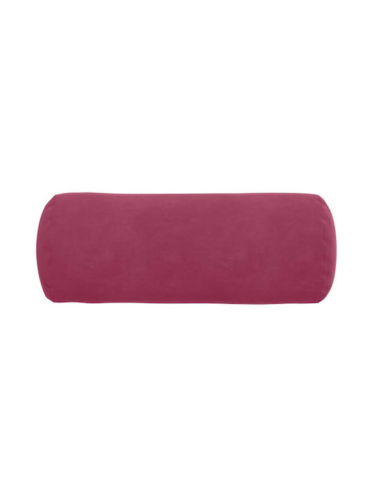 vidaXL Velvet Sofa Cushion Red 40x15cm