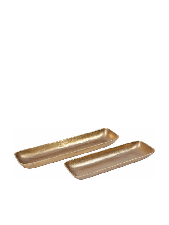 Pagri Dekorativer Aluminiumteller Gold Set aus 4 Stück 023576 Aluminium Pagri Dekorativer Aluminiumteller Gold Set aus 4 Stück 023576 Aluminium