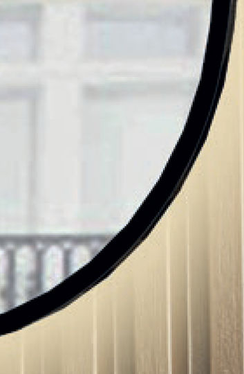 Luminor Καθρέπτης Μπάνιου Led με Bluetooth 50x110cm Μαύρος