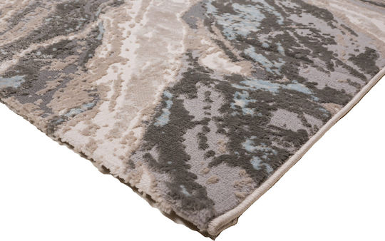 Klonaras Modern Bedroom Rugs Set L.grey 2004937 3pcs