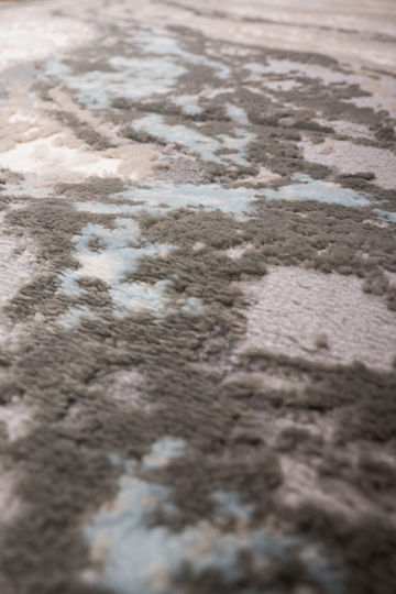 Klonaras Modern Bedroom Rugs Set L.grey 2004937 3pcs