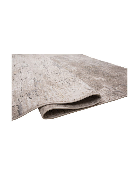 Klonaras Geometric 9643 Modern Bedroom Rugs Set L.beige 2004941 3pcs