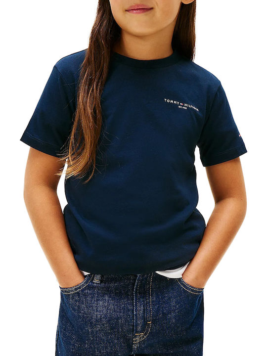Kids' Shirt Short Sleeve Dark Night Navy