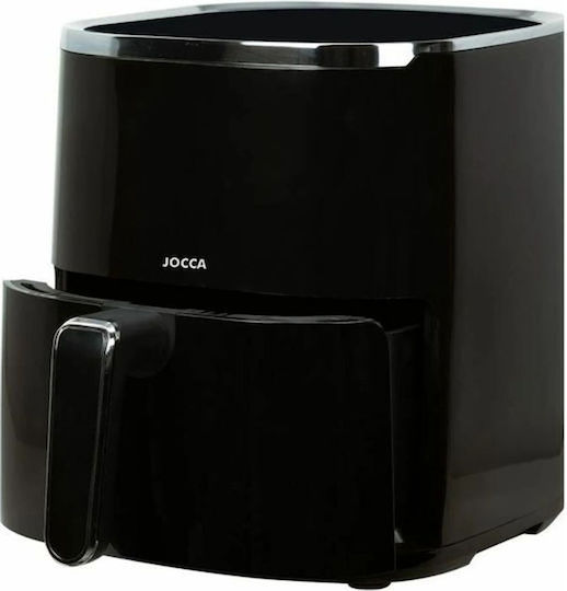 Q-max Single Hot Air Fryer 5lt Μαύρο