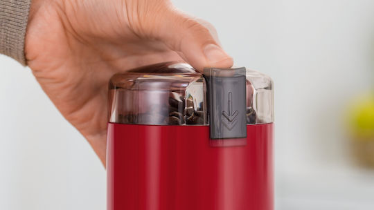 Bosch Râșniță electrică pentru cafea 180W cu capacitate de boabe 75gr Roșu