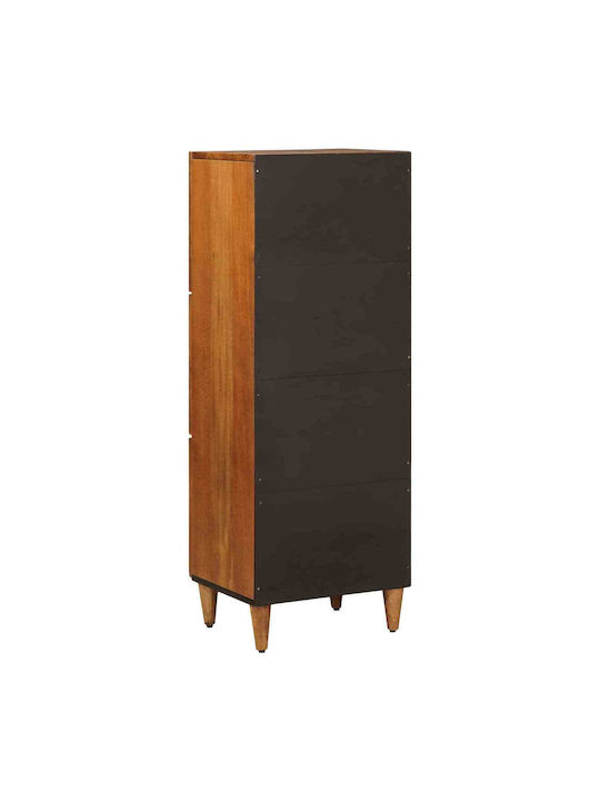 Drawers Storage Solid Wood L40xW33.5xH110cm