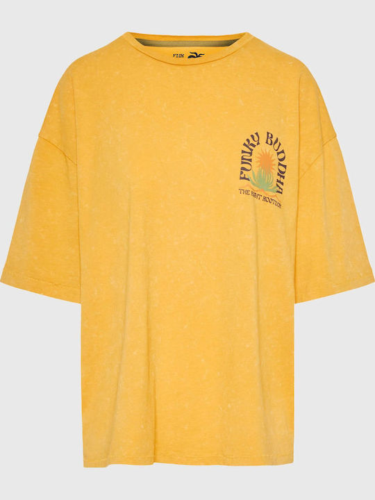 Women's Oversized T-shirt Yellow