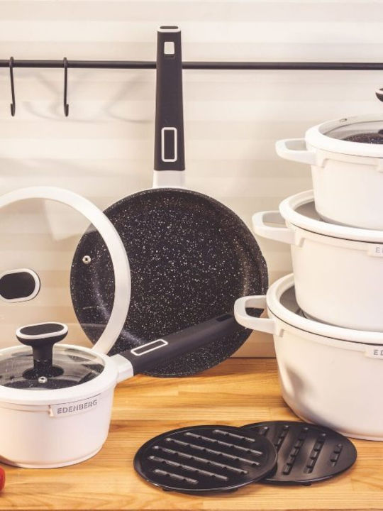 Edenberg Cookware Set From Aluminum With Non-stick Coating 5pcs