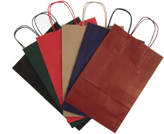 Mittelgroß Papier Tasche für Geschenke Weiß