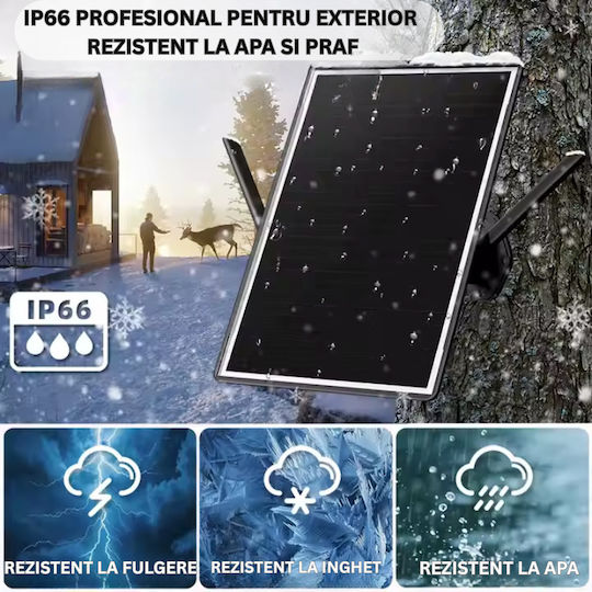 Router Portabil 4G Încărcare Solară 15W Autonomie Baterie 20000 mAh Funcționare 24/7 Ideal pentru Camere de Supraveghere Alte Dispozitive
