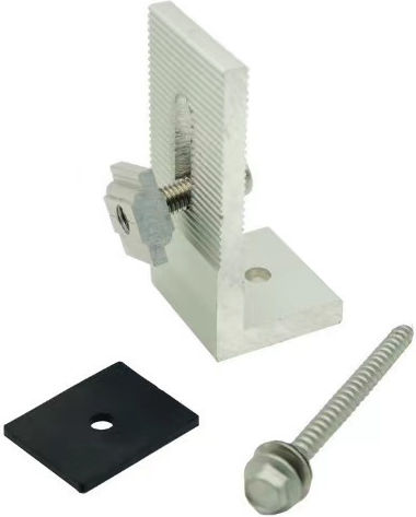 L Bracket Fixing Photovoltaic Panel On Metal Roof