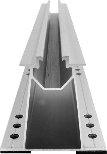 Y Mounting Rail Photovoltaic Panels 32 Cm X 6 Cm