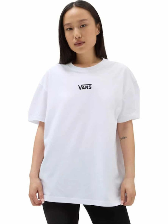 Flying V Γυναικείο Oversized T-shirt Λευκό