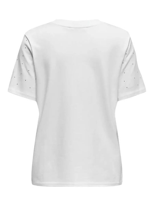 Дамски T-shirt Бял