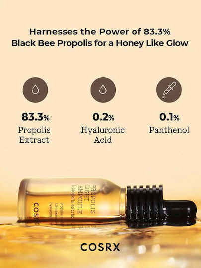 Cosrx Propolis Light Ampule Anti-aging Serum Face with Hyaluronic Acid 30ml