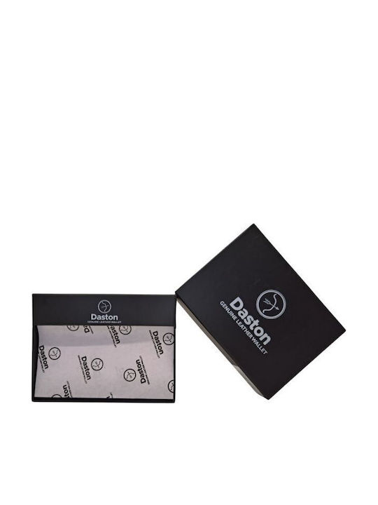 Δερμάτινο Ανδρικό Πορτοφόλι με RFID Γκρι