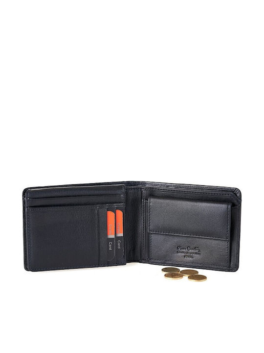 Кожен Мъжки Портфейл с RFID Черен